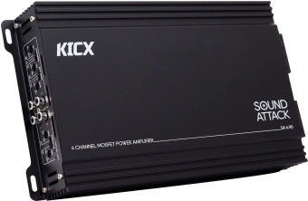 Усилитель автомобильный Kicx SA 4.90 четырехканальный - купить недорого с доставкой в интернет-магазине