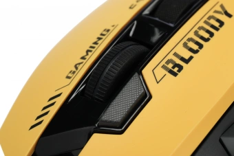 Мышь A4Tech Bloody W95 Max Sports желтый/серый оптическая 12000dpi USB 10but (W95 MAX SPORTS LIME) - купить недорого с доставкой в интернет-магазине