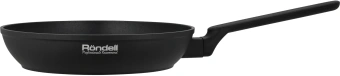 Сковорода Rondell Via RDA-1851 круглая 28см покрытие: Xylan Plus ручка несъемная (без крышки) черный - купить недорого с доставкой в интернет-магазине