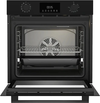 Духовой шкаф Электрический Indesit IBFTE 3841 BL черный - купить недорого с доставкой в интернет-магазине