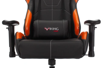 Кресло игровое Zombie VIKING 5 AERO черный/оранжевый эко.кожа с подголов. крестов. пластик - купить недорого с доставкой в интернет-магазине
