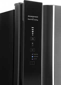 Холодильник Hitachi R-V660PUC7-1 BSL 2-хкамерн. серебристый бриллиант глянц. инвертер - купить недорого с доставкой в интернет-магазине