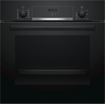 Духовой шкаф Электрический Bosch Serie 4 HBF534EB0Q черный - купить недорого с доставкой в интернет-магазине