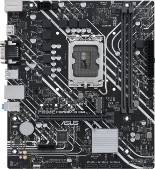 Материнская плата Asus PRIME H610M-D D4 Soc-1700 Intel H610 2xDDR4 mATX AC`97 8ch(7.1) GbLAN+VGA+HDMI - купить недорого с доставкой в интернет-магазине