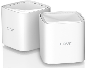 Бесшовный Mesh роутер D-Link COVR-1102 AC1200 10/100/1000BASE-TX белый - купить недорого с доставкой в интернет-магазине
