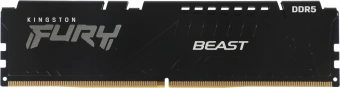 Память DDR5 8GB 5600MHz Kingston KF556C36BBE-8 Fury Beast Black RTL Gaming PC5-44800 CL36 DIMM 288-pin 1.25В single rank с радиатором Ret - купить недорого с доставкой в интернет-магазине