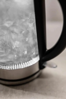 Чайник электрический Gorenje K17GDWII 1.7л. 2200Вт черный корпус: стекло/металл/пластик - купить недорого с доставкой в интернет-магазине