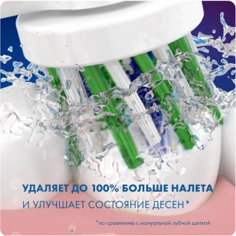 Насадка для зубных щеток Oral-B Cross Action (упак.:6шт) - купить недорого с доставкой в интернет-магазине