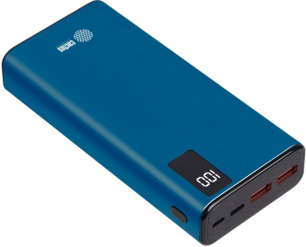 Мобильный аккумулятор Cactus CS-PBFSYT-20000 20000mAh 3A 2xUSB голубой - купить недорого с доставкой в интернет-магазине