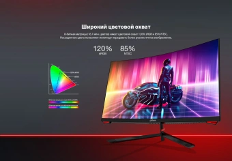 Монитор Dahua 27" DHI-LM27-E230C черный VA LED 5ms 16:9 HDMI матовая 3000:1 250cd 178гр/178гр 1920x1080 165Hz DP FHD 3.98кг - купить недорого с доставкой в интернет-магазине