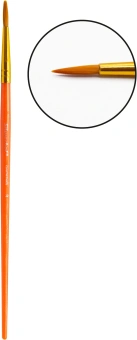 Набор кистей Silwerhof Color (наб.10шт) синт.кр.№2,3/плос.№3,6,7,12/овал.№3,10 - купить недорого с доставкой в интернет-магазине