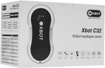 Мойщик окон Xbot С32 пит.:от сети черный - купить недорого с доставкой в интернет-магазине