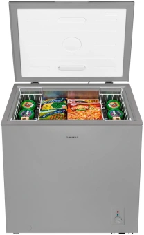 Морозильный ларь Maunfeld MFL200GR серый - купить недорого с доставкой в интернет-магазине