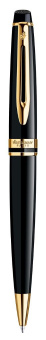 Ручка шариков. Waterman Expert 3 (CWS0951700) Black Laque GT M син. черн. подар.кор. - купить недорого с доставкой в интернет-магазине