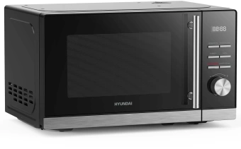 Микроволновая Печь Hyundai HYM-D3005 20л. 700Вт черный/стальной - купить недорого с доставкой в интернет-магазине