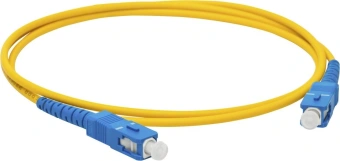Патч-корд Lanmaster LAN-2SC-2SC/SU-5.0 1.2x9/125 OS2 SC дуплекс-SC дуплекс 5м LSZH желтый - купить недорого с доставкой в интернет-магазине