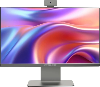 Моноблок Teclast V27 Air 27" QHD i7 13620H (2.4) 16Gb 1Tb SSD512Gb UHDG Windows 11 Pro GbitEth WiFi BT 120W клавиатура мышь Cam серый 2560x1440 - купить недорого с доставкой в интернет-магазине