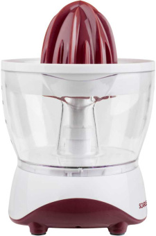 Соковыжималка цитрусовая Scarlett SC-JE50C06 25Вт рез.сок.:700мл. белый/коричневый - купить недорого с доставкой в интернет-магазине