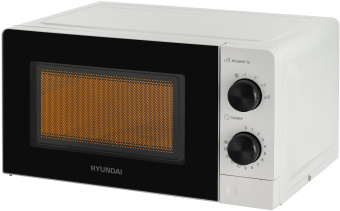 Микроволновая Печь Hyundai HYM-M2049 20л. 700Вт белый/черный - купить недорого с доставкой в интернет-магазине