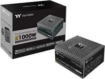 Блок питания Thermaltake ATX 1000W Toughpower GF3 Gen.5 80+ gold 24pin APFC 135mm fan 12xSATA Cab Manag RTL - купить недорого с доставкой в интернет-магазине
