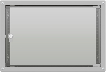 Шкаф коммутационный NTSS Lime (NTSS-WL6U5545GS) настенный 6U 550x450мм пер.дв.стекл несъемн.бок.пан. 30кг серый 110град. - купить недорого с доставкой в интернет-магазине