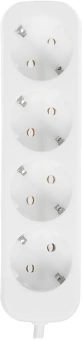 Сетевой удлинитель Defender E418 1.8м (4 розетки) белый (пакет ПЭ) - купить недорого с доставкой в интернет-магазине