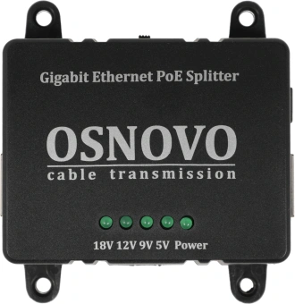 Сплиттер PoE Osnovo PoE Splitter/G2 - купить недорого с доставкой в интернет-магазине