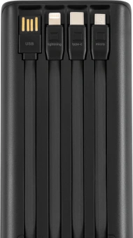 Мобильный аккумулятор Digma DGPF30B 30000mAh QC3.0/PD3.0 22.5W 3A 4xUSB-A/2xUSB-C черный (DGPF30B22PBK) - купить недорого с доставкой в интернет-магазине