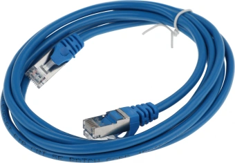 Патч-корд Premier PP22-2M/B 1000Гбит/с FTP 4 пары cat.5E CCA molded 2м синий RJ-45 (m)-RJ-45 (m) - купить недорого с доставкой в интернет-магазине
