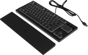 Клавиатура Razer Ornata V3 Tenkeyless механическая черный USB Multimedia for gamer LED (подставка для запястий) (RZ03-04881600-R3R1) - купить недорого с доставкой в интернет-магазине