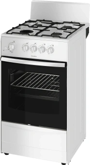 Плита Газовая Darina 1A GM341 105 W белый (без крышки) реш.сталь - купить недорого с доставкой в интернет-магазине