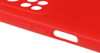 Чехол (клип-кейс) DF для Poco M4 Pro (4G) poOriginal-06 красный (POORIGINAL-06 (RED)) - купить недорого с доставкой в интернет-магазине