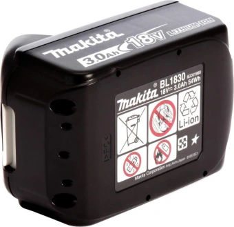Батарея аккумуляторная Makita BL1830B 18В 3Ач Li-Ion (632G12-3) - купить недорого с доставкой в интернет-магазине