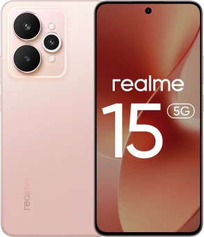 Смартфон Realme RMX5106 15 512Gb 12Gb розовый моноблок 3G 4G 6.78" 1264x2780 Android 15 50Mpix 802.11 a/b/g/n/ac/6 NFC GPS GSM900/1800 GSM1900 - купить недорого с доставкой в интернет-магазине