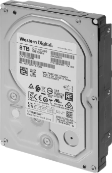 Жесткий диск WD SAS 3.0 8TB 0B36453 HUS728T8TAL5204 Server Ultrastar DC HC320 512E (7200rpm) 256Mb 3.5" - купить недорого с доставкой в интернет-магазине
