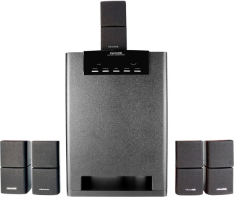 Колонки Microlab X15BT 5.1 черный 180Вт BT - купить недорого с доставкой в интернет-магазине