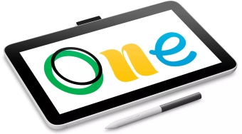 Графический планшет-монитор Wacom One 12 LED USB Type-C белый - купить недорого с доставкой в интернет-магазине