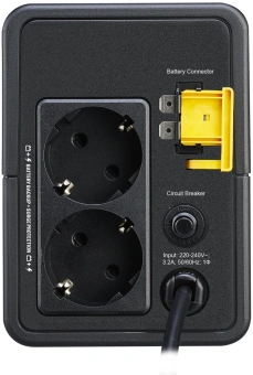 Источник бесперебойного питания APC Easy-UPS BVX700LUI-GR 360Вт 700ВА черный - купить недорого с доставкой в интернет-магазине