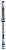 Ручка роллер Deli EQ400-BL син. черн. линия 0.5мм
