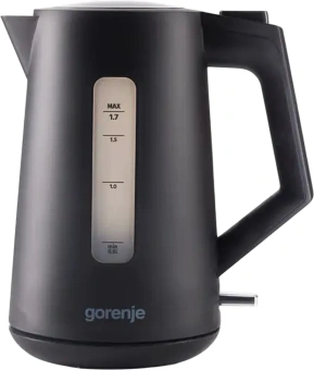 Чайник электрический Gorenje K17OPB 1.7л. 2200Вт черный корпус: пластик - купить недорого с доставкой в интернет-магазине