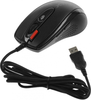 Мышь A4Tech X-7120 черный оптическая 2000dpi USB2.0 7but (X-710BK+X7-200MP) - купить недорого с доставкой в интернет-магазине