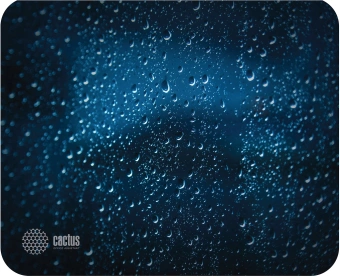 Коврик для мыши Cactus Water Drops 220x180x2мм (CS-MPС-P05XS) - купить недорого с доставкой в интернет-магазине