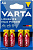 Батарея Varta LongLife Max Power LR6 Alkaline AA (4шт) блистер