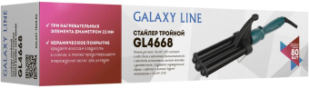 Мульти-Стайлер Galaxy Line GL 4668 80Вт серый/черный макс.темп.:210С покрытие:керамическое (ГЛ4668Л) - купить недорого с доставкой в интернет-магазине