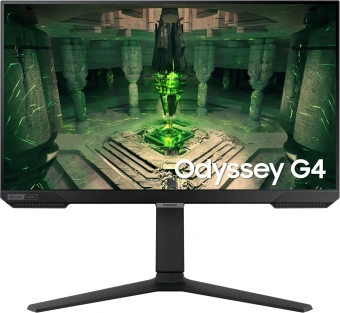 Монитор Samsung 25" Odyssey G4 S25BG400EUXEN черный IPS LED 16:9 HDMI полуматовая HAS Piv 400cd 178гр/178гр 1920x1080 240Hz DP FHD 4.5кг - купить недорого с доставкой в интернет-магазине