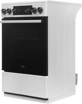 Плита Электрическая Midea MFO-D4E20T9E(WH) белый/черный стеклокерамика (без крышки) - купить недорого с доставкой в интернет-магазине