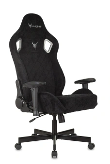 Кресло игровое Knight Outrider LTD черный Light-20 с подголов. крестов. металл - купить недорого с доставкой в интернет-магазине