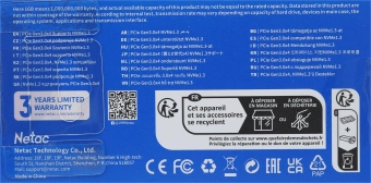 Накопитель SSD Netac PCIe 3.0 x4 128GB NT01N930E-128G-E4X N930E Pro M.2 2280 - купить недорого с доставкой в интернет-магазине