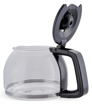 Кофеварка капельная Domfy metal DSM-CM301 1000Вт черный/серебристый - купить недорого с доставкой в интернет-магазине