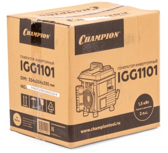 Генератор Champion IGG IGG1101 1.3кВт - купить недорого с доставкой в интернет-магазине
